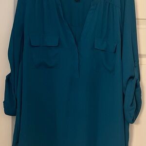Torrid Harper 3/4 sleeve Blouse Sz 3